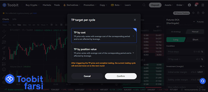 نوع و میزان حد سود