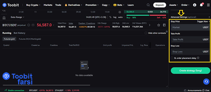 تنظیمات اضافی (Advanced Settings)